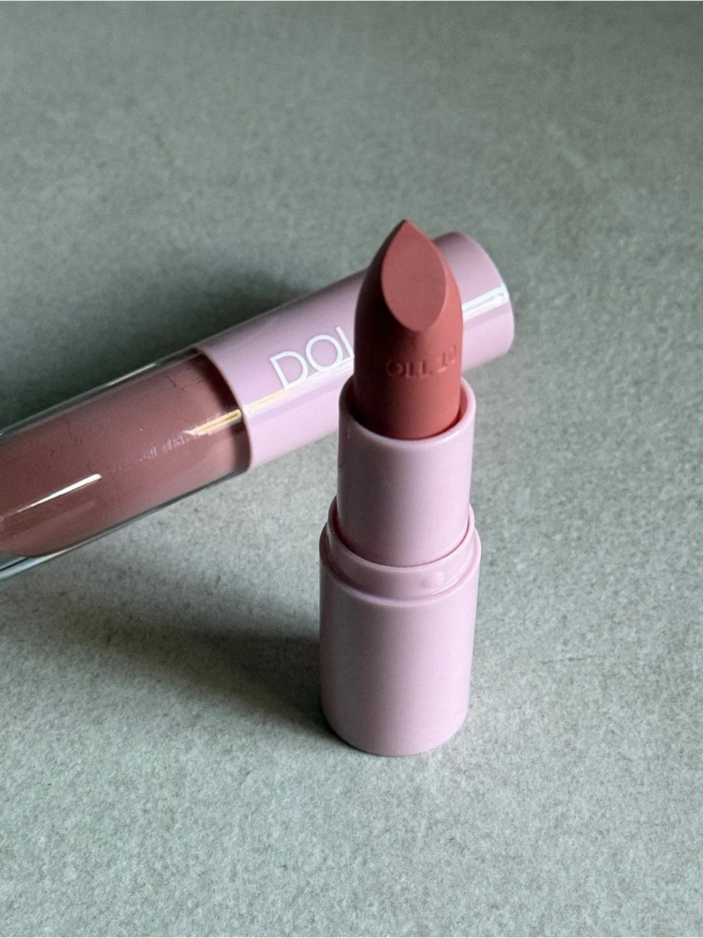 Doll 10 Lip Gloss & Lipstick Duo Sweetest Kiss Shade New in Box